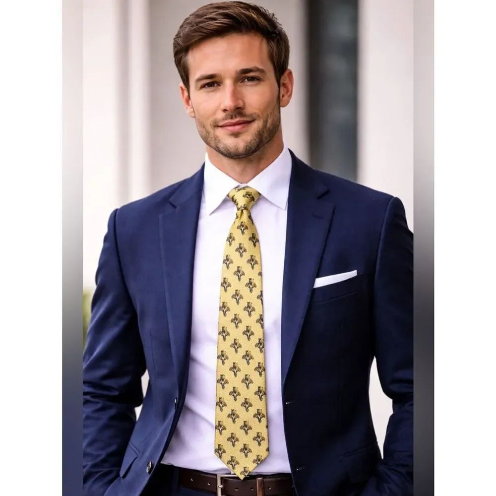 Florida Panthers Limited Edition Silk Tie Daniel de Fasson – Collector’s Series